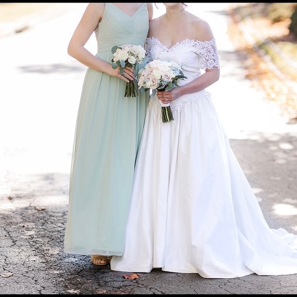 Azazie Dresses Azazie Sage Green Bridesmaid Dress Poshmark